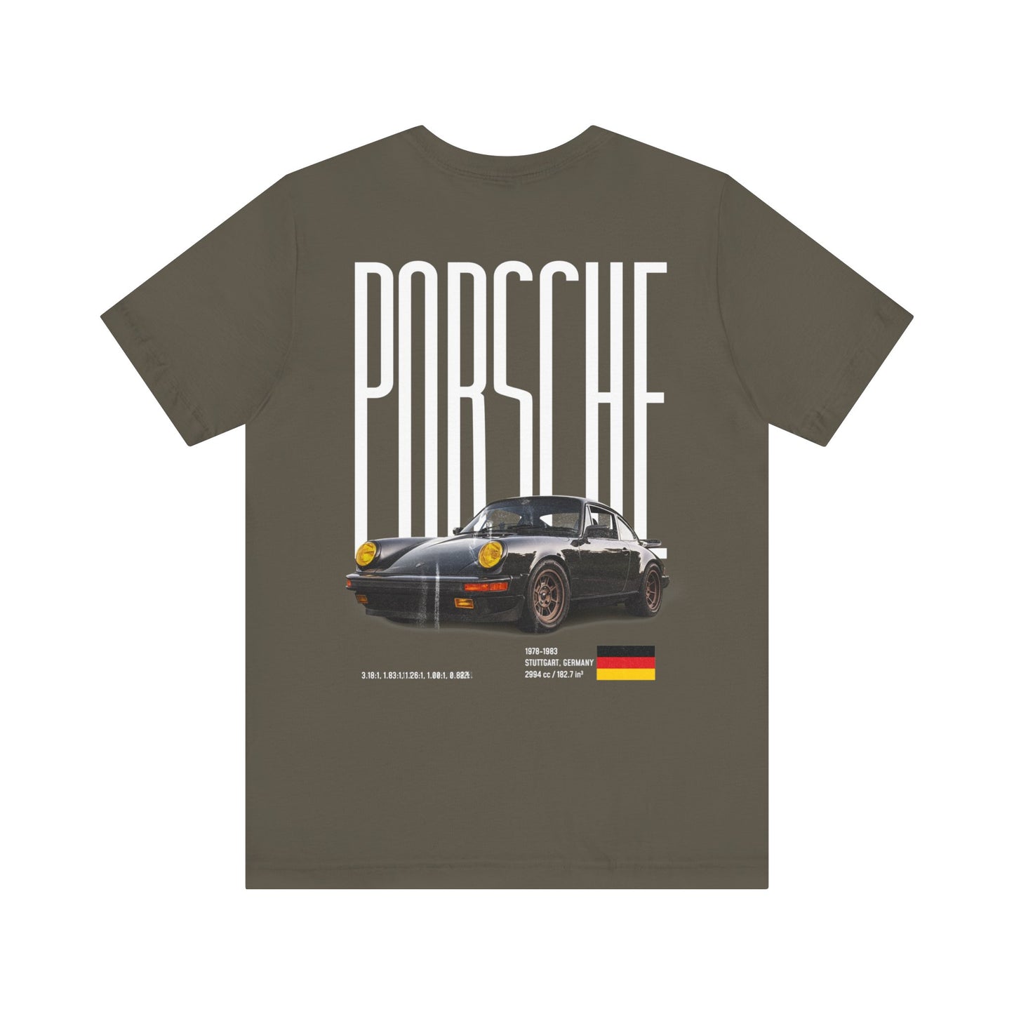 1980 Porsche 911 Vintage Unisex Tee
