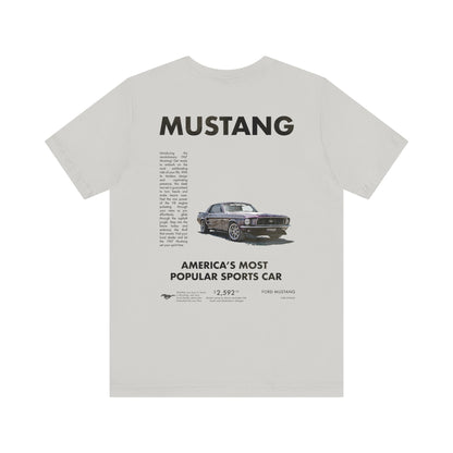 1967 Ford Mustang Vintage Unisex Tee