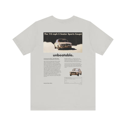 1971 BMW 2002 Vintage Unisex Tee